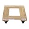 Vestil Tan Hardwood Dolly-Open Deck 900 lb Capacity Non-Marking 16 x 24 HDOF-1624-9-NM - alternate 5